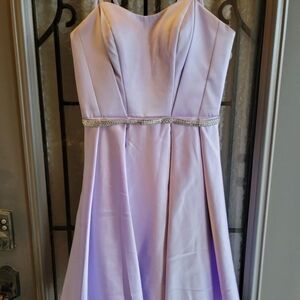 Elegant La Dress with Rhinestone Detailj